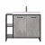 Комплект мебели ЛОФТ 1.1 80/100 см Classic 80 БЕТОН Style Line фото в интернет-магазине Русалия
