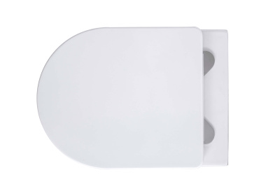 Унитаз подвесной безободковый Европа AQ1106L-00 с сиденьем микролифт Aquatek фото в интернет-магазине Русалия