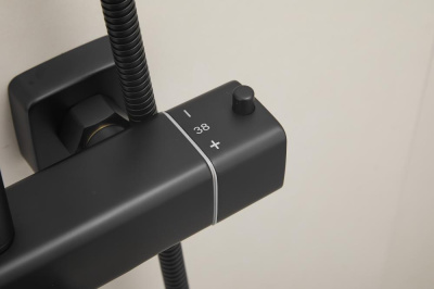 Душевая система HAIBA черный (HB24537-7) фото в интернет-магазине Русалия