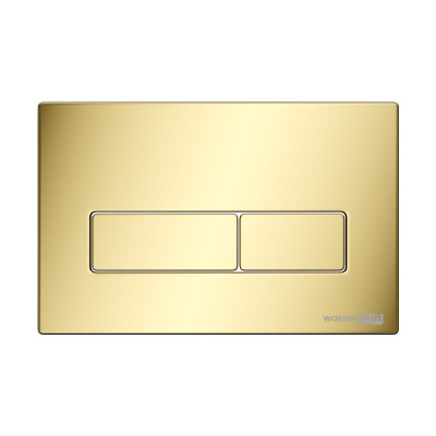 PG03 Кнопка смыва, глянцевое золото Wasserkraft фото в интернет-магазине Русалия