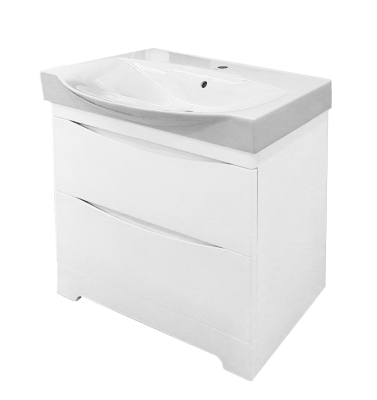 Тумба Элвис 85 с раковиной Kirovit Элвис 85 Misty фото в интернет-магазине Русалия