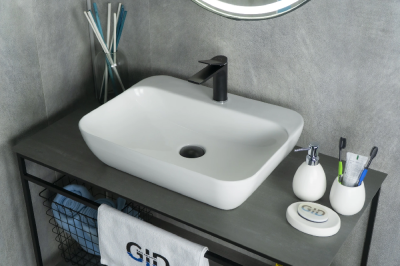 Раковина накладная Gid N9047 фото в интернет-магазине Русалия