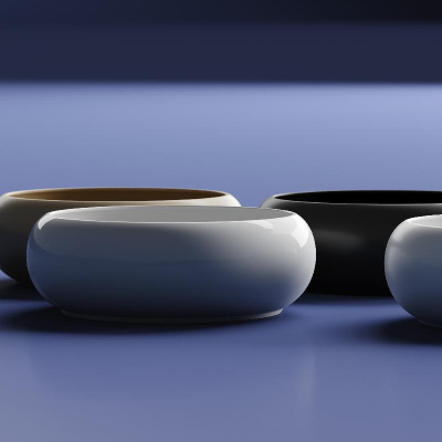 Умывальник чаша накладная круглая Element 360*360*120мм CN6050 Ceramica Nova фото в интернет-магазине Русалия