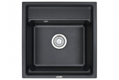 Кухонная мойка GRANULA Kitchen Space (5002, ЧЁРНЫЙ) фото в интернет-магазине Русалия