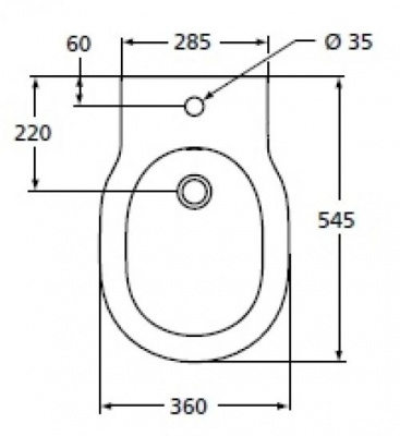 Биде напольное Connect E799501 Ideal Standard фото в интернет-магазине Русалия