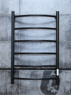 Полотенцесушитель электрический Пэк сп 5 80х50 черный ВГП Тругор фото в интернет-магазине Русалия