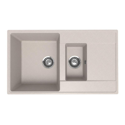 Кухонная мойка Ulgran Quartz Prima 860 1,5 K-10, песок фото в интернет-магазине Русалия