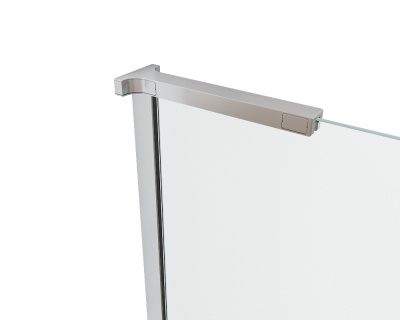 Душевая перегородка Walk-In VSW-7HA800CLB, 800*2000, черный матовый, стекло прозрачное Vincea фото в интернет-магазине Русалия