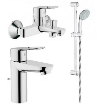 Комплект смесителей BauLoop 121827 Grohe фото в интернет-магазине Русалия
