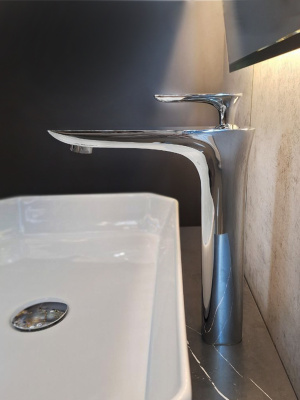 Смеситель для раковины AltroBagno Aperto 010205 Cr AltroBagnoAperto010205Cr фото в интернет-магазине Русалия