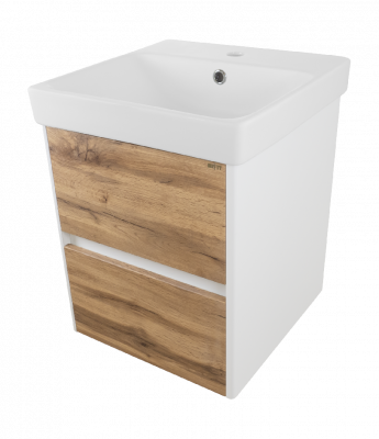 Тумба Адриана 45 подвесная с раковиной Santek Адриана 45 Misty фото в интернет-магазине Русалия