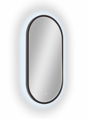 Зеркало с подсветкой Delia Grey 400х800 двойная посветка на один сенсор (внутренняя и внешняя) ЗЛП3824 Continent фото в интернет-магазине Русалия