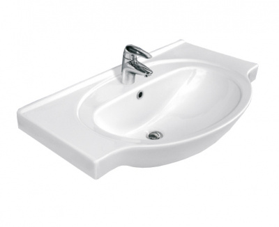 Раковина мебельная Erica 80 S-UM-ERI/80/1-w Cersanit фото в интернет-магазине Русалия