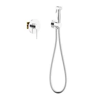 Смеситель встроенный с гигиеническим душем Timo Saona (2389/00SM) хром фото в интернет-магазине Русалия