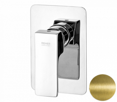 Смеситель для душа Remer Absolute AU30VO, бронза фото в интернет-магазине Русалия