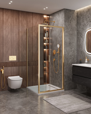 Душевой уголок CEZARES MOLVENO-AF-31-90-C-BORO-IV фото в интернет-магазине Русалия