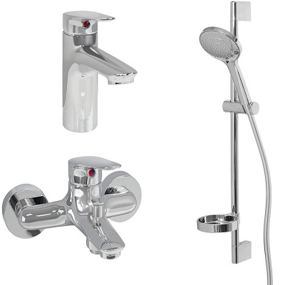 Комплект смесителей Комплект смесителей Elite E32911RU-CP Jacob Delafon фото в интернет-магазине Русалия