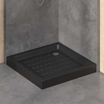 Душевой поддон керамический квадрат 900x900 фото в интернет-магазине Русалия