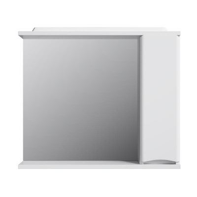 M80MPR0801WG Like, зеркало, частично-зеркальный шкаф, 80 см, с подсветкой, правый, белый, глянец, шт Am.Pm фото в интернет-магазине Русалия