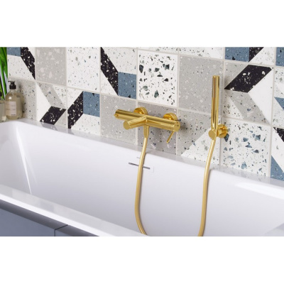 Смеситель для ванны EXCELLENT Pi AREX.1205GL (золото) фото в интернет-магазине Русалия