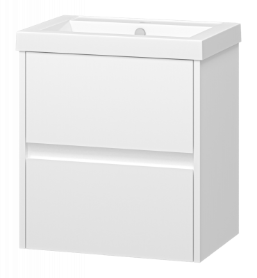 Тумба Алиса 50 подвесная с раковиной Misty Алиса 50 Misty фото в интернет-магазине Русалия