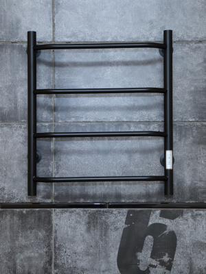 Полотенцесушитель электрический Пэк сп 6 60х50 черный ВГП Тругор фото в интернет-магазине Русалия