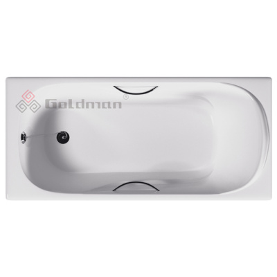 Ванна чугунная Nova 1600x800x420 NV16080 Goldman с ножками фото в интернет-магазине Русалия