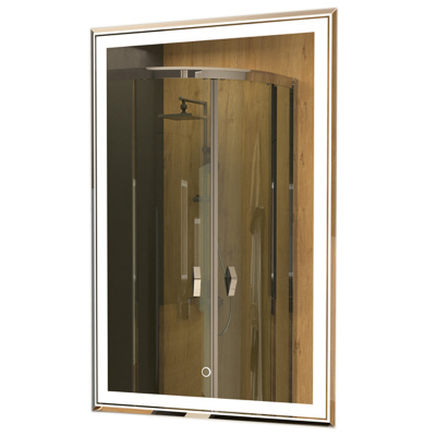 Зеркало AZARIO Melis 600х800 влагостойкое с подсветкой и диммером (CS00066634) фото в интернет-магазине Русалия