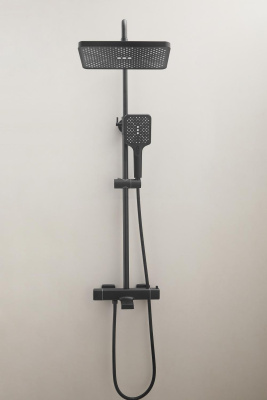 Душевая система HAIBA черный (HB24537-7) фото в интернет-магазине Русалия