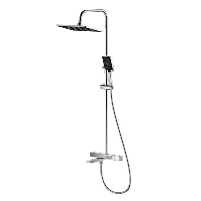 Тропическая душевая система RUSH термостатическая с изливом хром (ST4235-60) фото в интернет-магазине Русалия