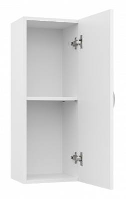 Шкаф Лилия 30 подвесной универсальный Э-Лил08030-011бф Misty фото в интернет-магазине Русалия