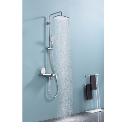 Душевая система Raglo R60.24, хром фото в интернет-магазине Русалия