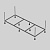 Каркас для прямоугольных ванн 180 см CN05T180 фото в интернет-магазине Русалия