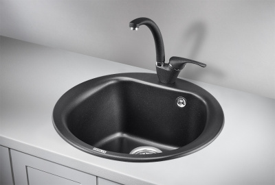 Кухонная мойка GRANULA (5101, ШВАРЦ) фото в интернет-магазине Русалия