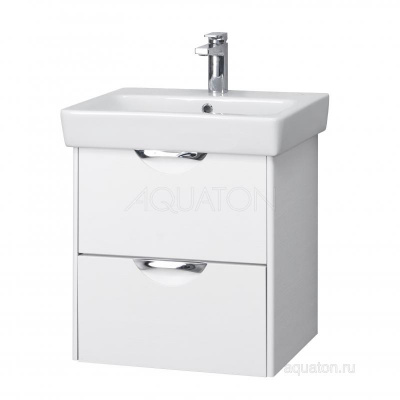 Тумба под раковину AQUATON Сильва 60 дуб полярный 1A211801SIW70 фото в интернет-магазине Русалия