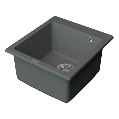 Мойка кухонная Point Моко 47 PN3006AL, серый фото в интернет-магазине Русалия