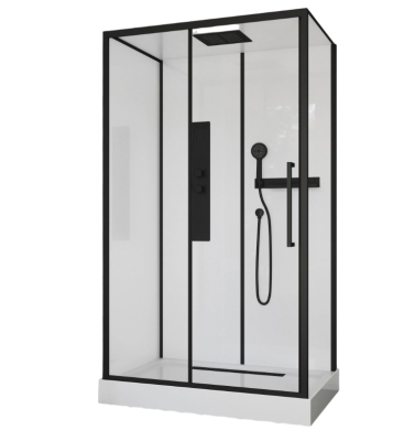 Кабина AMI120 душевая Ceruttispa (120x80x210) фото в интернет-магазине Русалия