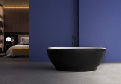 Акриловая ванна ABBER AB9207MB 165х80х60 см фото в интернет-магазине Русалия