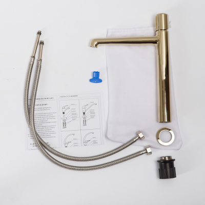 Смеситель для накладных раковин  UNO UNO-LMC-ORO-W0  Belbagno фото в интернет-магазине Русалия