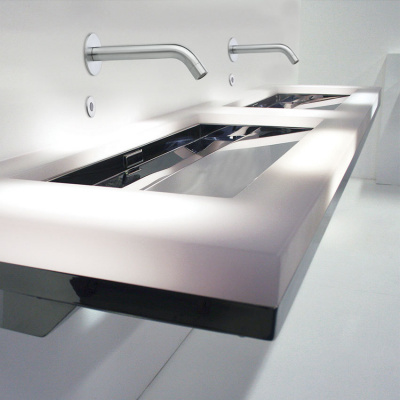 Встраиваемый сенсорный смеситель для раковины SOLTRONIC 8121B Ramon Soler фото в интернет-магазине Русалия Встраиваемый сенсорный смеситель для раковины SOLTRONIC 8121B Ramon Soler фото в интернет-магазине Русалия