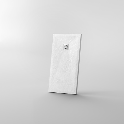 Поддон каменный прямоугольник белый (80*100*2,5) Strong GR-S180100Q Grossman фото в интернет-магазине Русалия