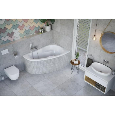 Акриловая ванна EXCELLENT Newa 160x95 (прав.) WAEX.NEP16WH фото в интернет-магазине Русалия