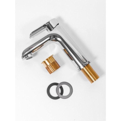 Смеситель для раковины Hansberge H1033C, хром фото в интернет-магазине Русалия