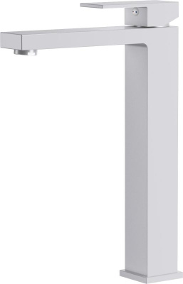 Смеситель для раковины DK высокий матовый белый Bayern.Liszt (DA1512008) фото в интернет-магазине Русалия