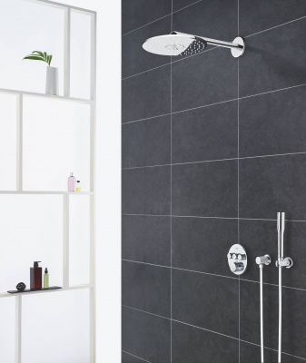 Термостат для встраиваемого монтажа на 3 выхода Grohtherm SmartControl 29121000 Grohe фото в интернет-магазине Русалия