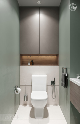 Унитаз - компакт с сиденьем Нео 1WH302187 Сантек фото в интернет-магазине Русалия