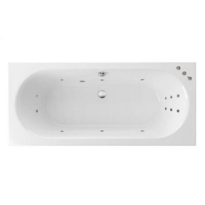 Гидромассажная ванна EXCELLENT Oceana 180x80 "SMART" (хром) WAEX.OCE18.SMART.CR фото в интернет-магазине Русалия