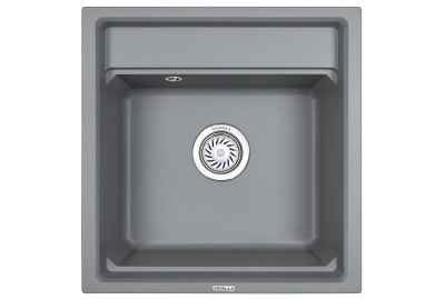 Кухонная мойка GRANULA Kitchen Space (5002, АЛЮМИНИУМ) фото в интернет-магазине Русалия