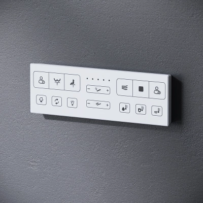 CCC501700SC Inspire подвесной унитаз с интегрированным электронным биде AM.PM фото в интернет-магазине Русалия