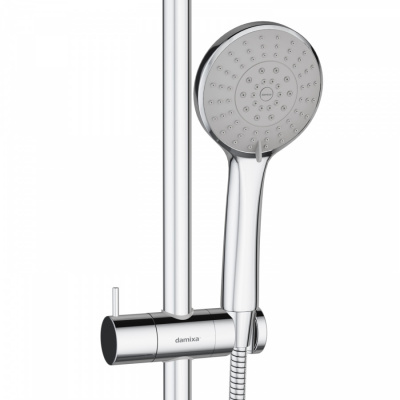 914100000 Palace One душевой комплект: ручной душ d - 120 мм, 5 функций, штанга, мыльница, шт фото в интернет-магазине Русалия